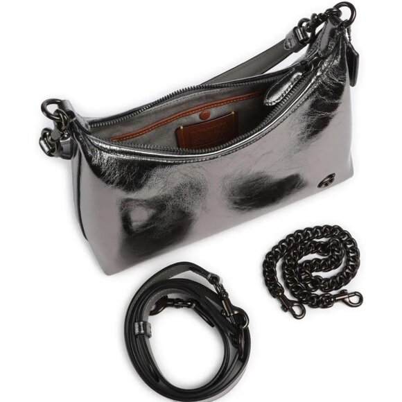 Coach Silver Shoulder Bag - Picture 11 of 17